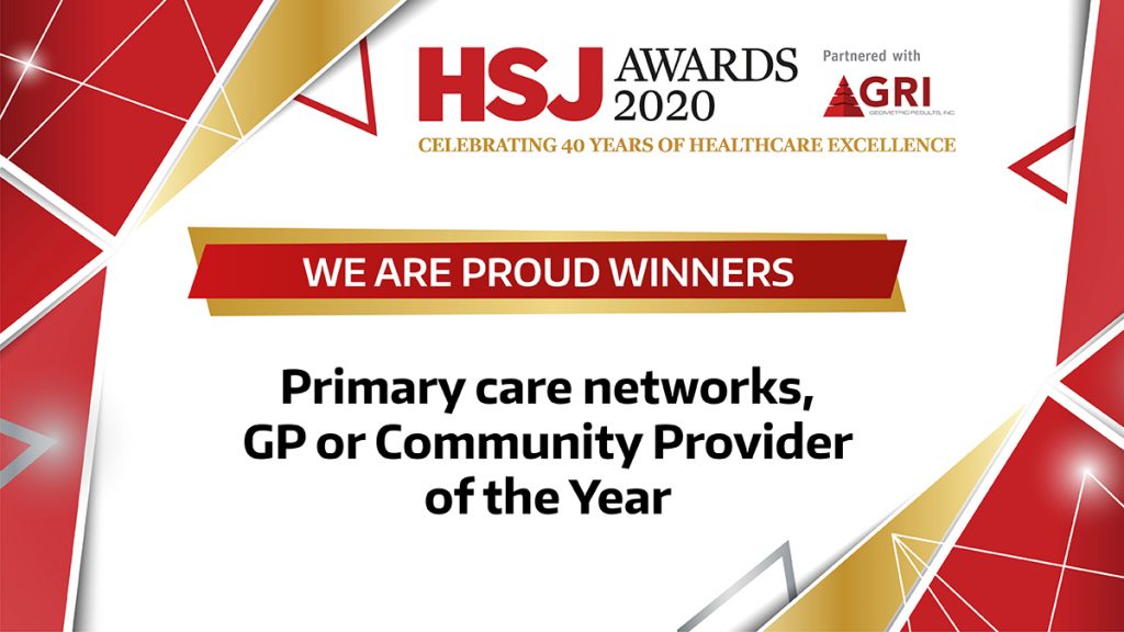 HSJ Awards 2020 W Primary-care-networks-GP or Community Provider logo