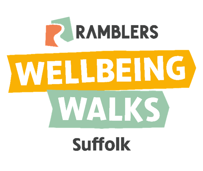 Ramblers Wellbeing Walks Suffolk logo